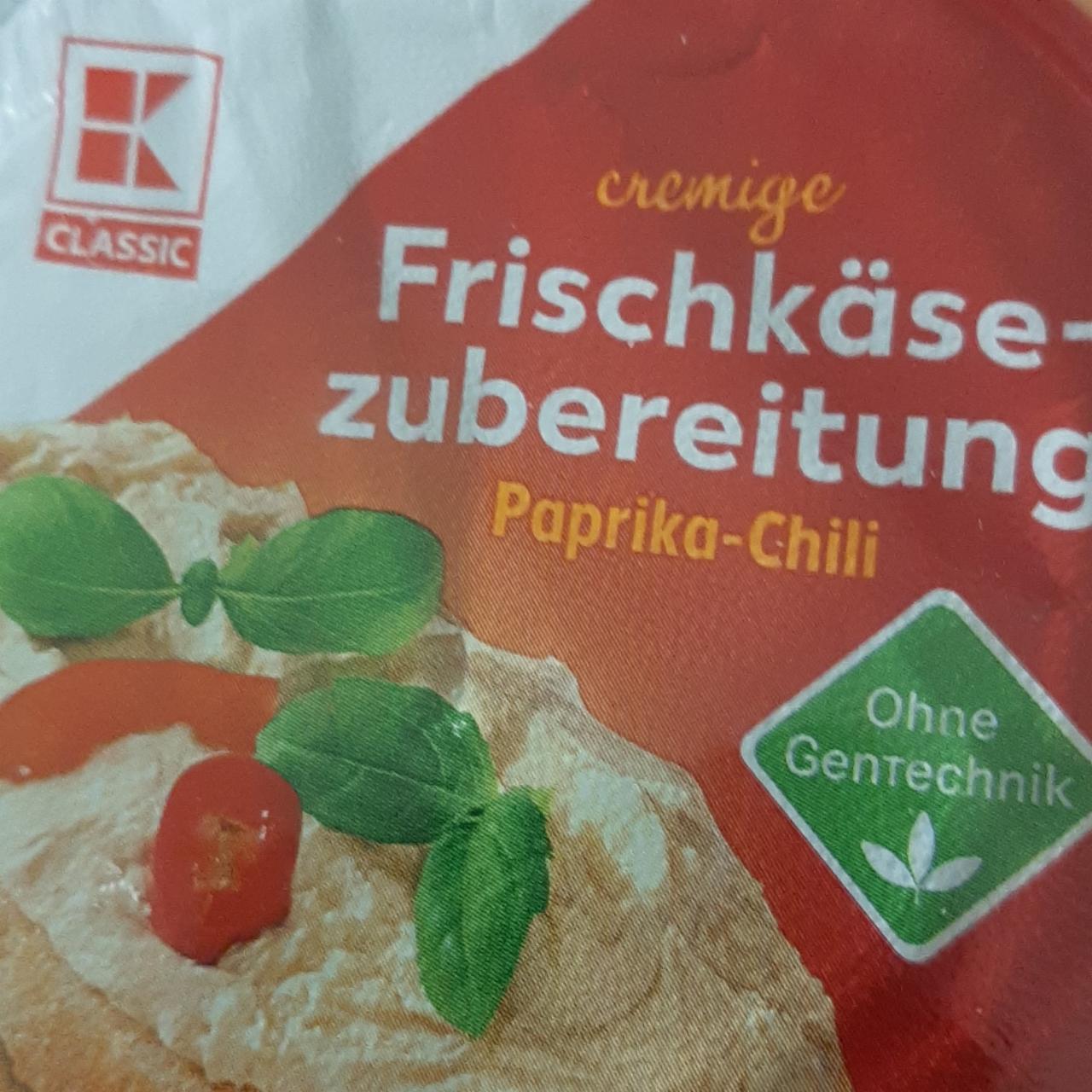 Fotografie - Cremige Frischkäse-zubereitung Paprika-Chili K-Classic