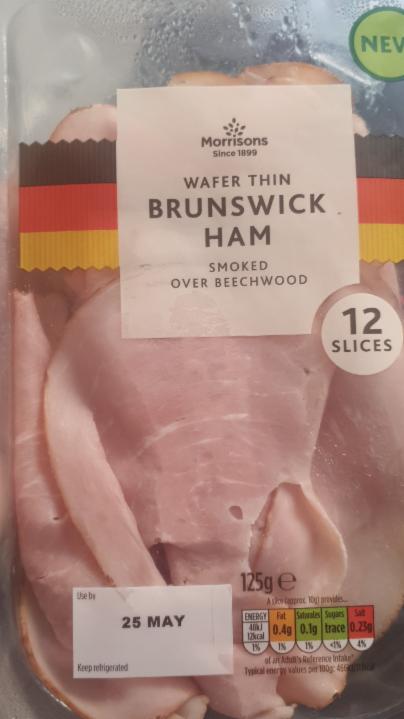 Fotografie - Wafer thin Brunswick Ham Morrisons