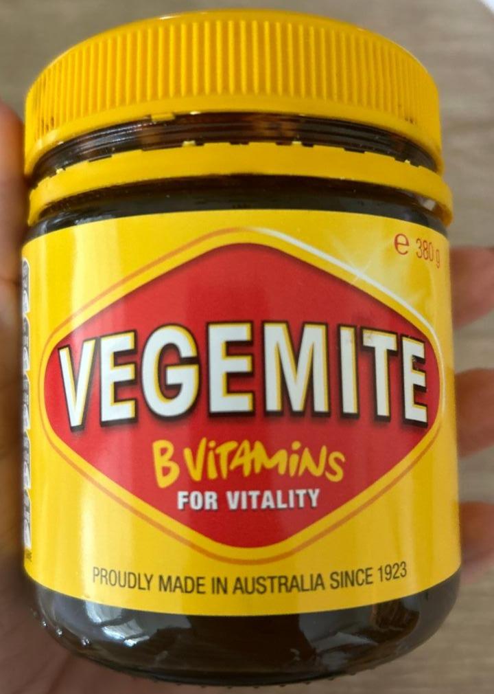 Fotografie - B vitamins for vitality Vegemite