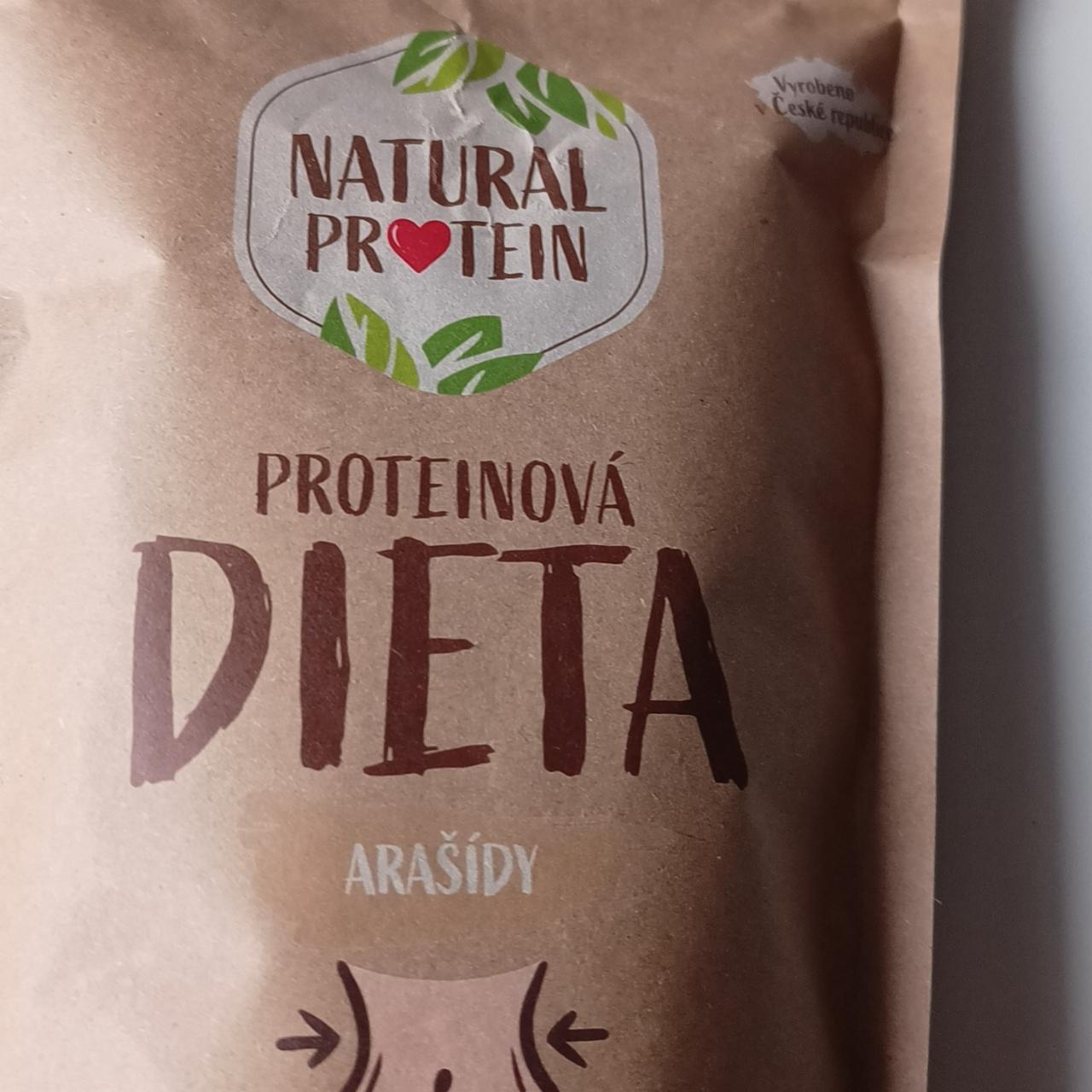 Fotografie - Proteinová dieta arašídy Natural Protein