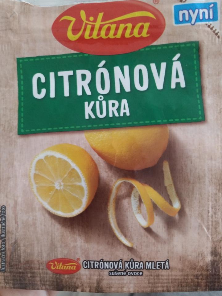 Fotografie - citronová kůra Vitana