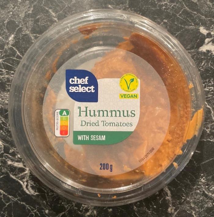 Fotografie - Hummus dried tomatoes with sesam Chef Select