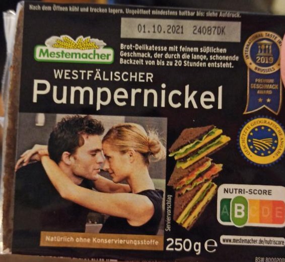 Fotografie - Westfälischem Pumpernickel Mestemacher