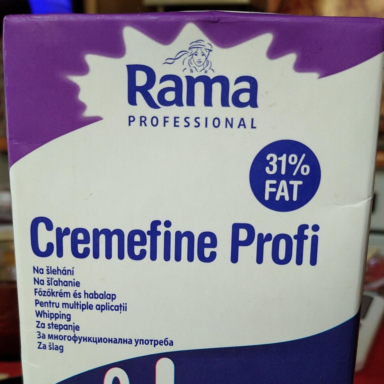 Fotografie - Cremefine Profi ke šlehání 31% Rama