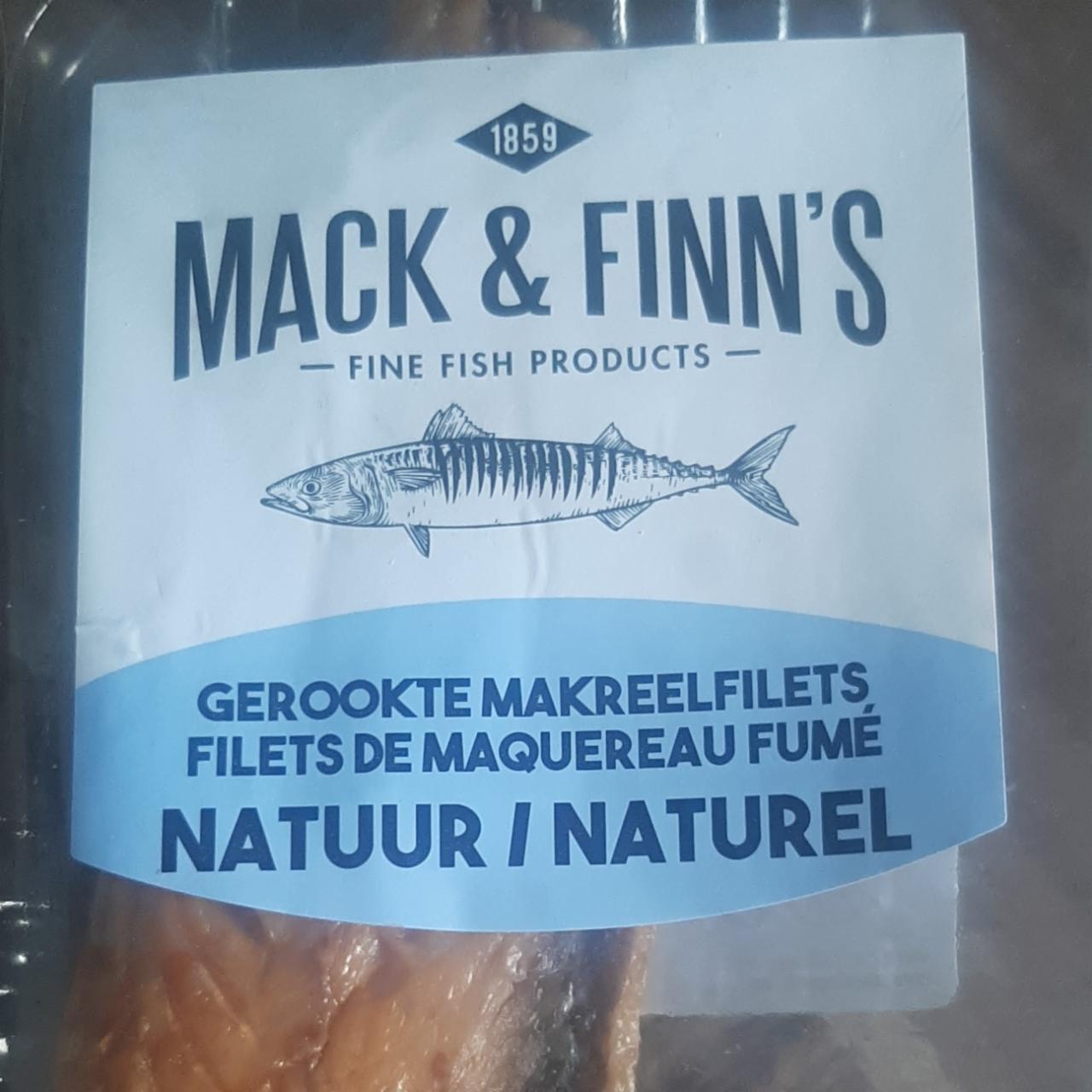 Fotografie - Gerookte Makreelfilets Natuur Mack & Finn's