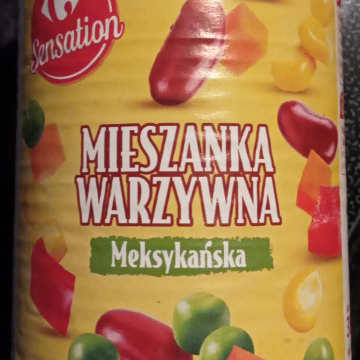 Fotografie - Mieszanka warzywna meksykańska Carrefour Sensation