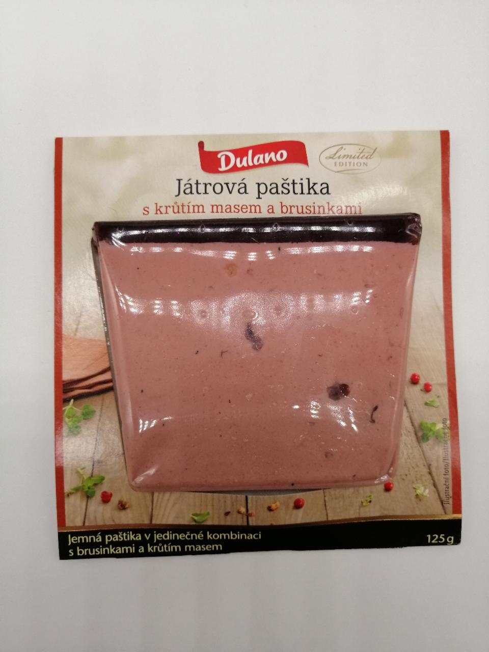 Fotografie - Deluxe játrová paštika s krůtím masem a brusinkami