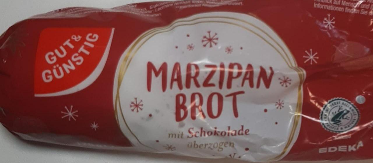 Fotografie - Marzipan Brot mit Schokolade Gut&Günstig