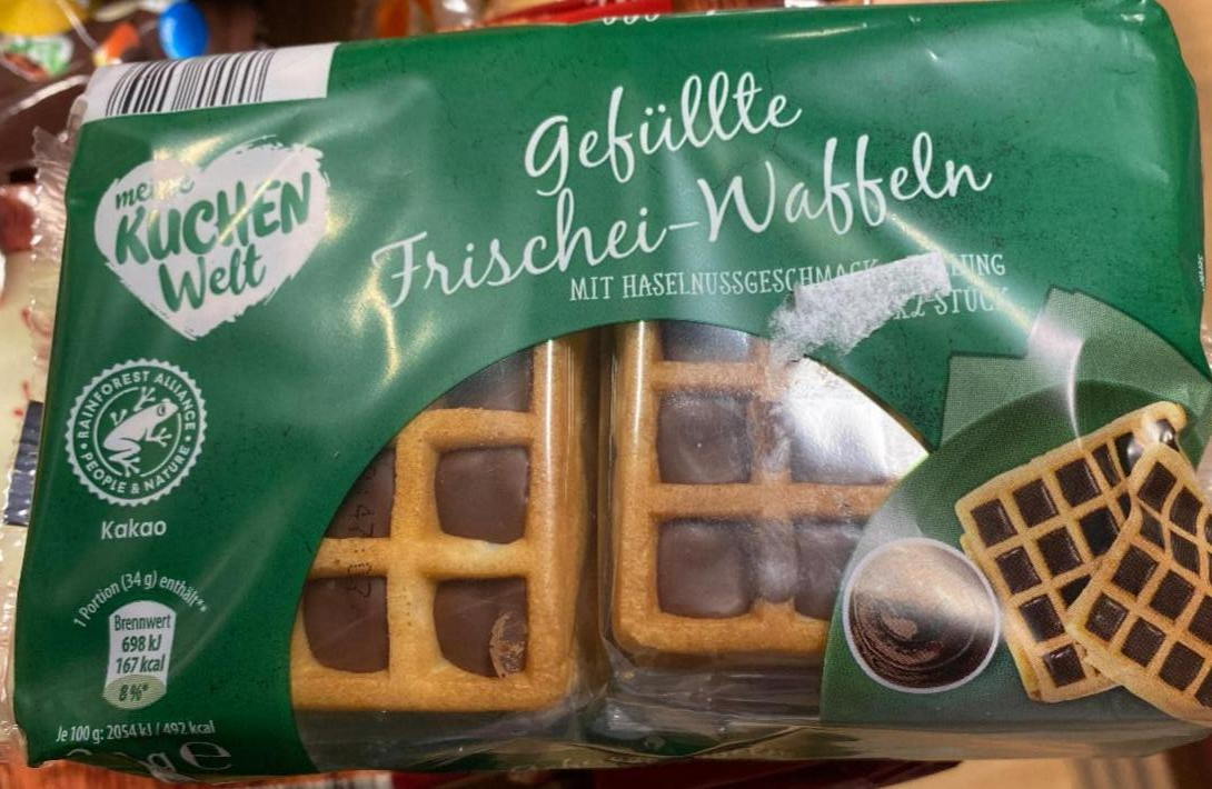 Fotografie - Gefüllte Frischei-Waffeln Meine kuchen welt