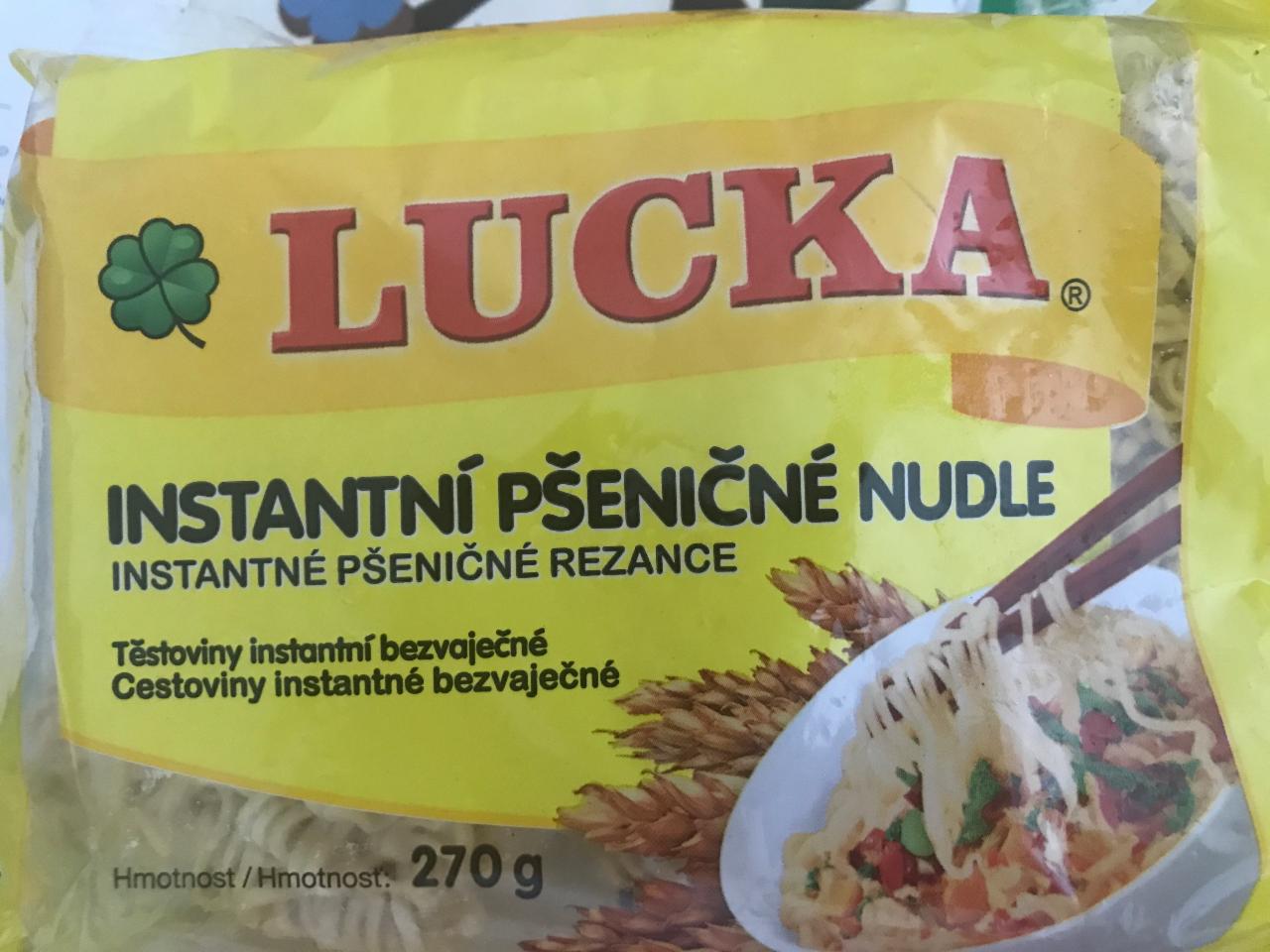 Fotografie - Lucka instantní pšeničné nudle bezvaječné