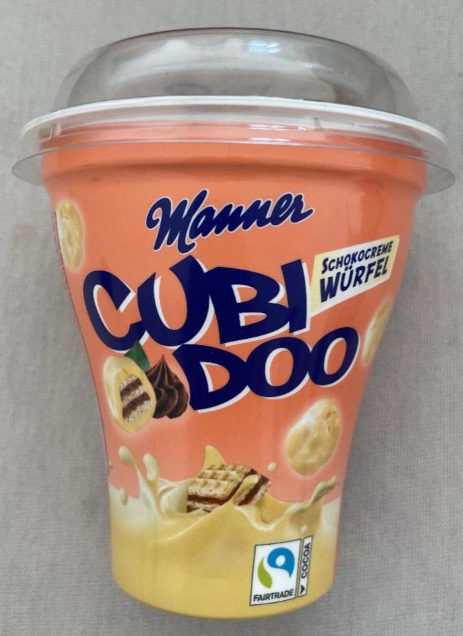 Fotografie - Cubi doo schokocreme würfel Manner