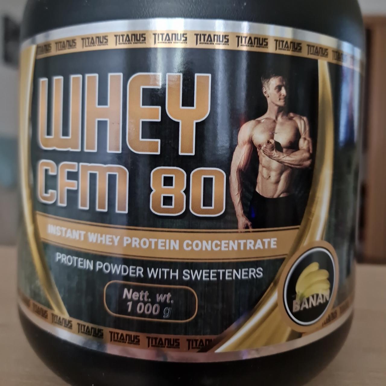 Fotografie - Titanus Whey CFM 80 banán