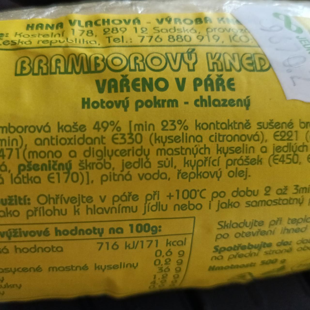 Fotografie - bramborový knedlík Hana Vlachová