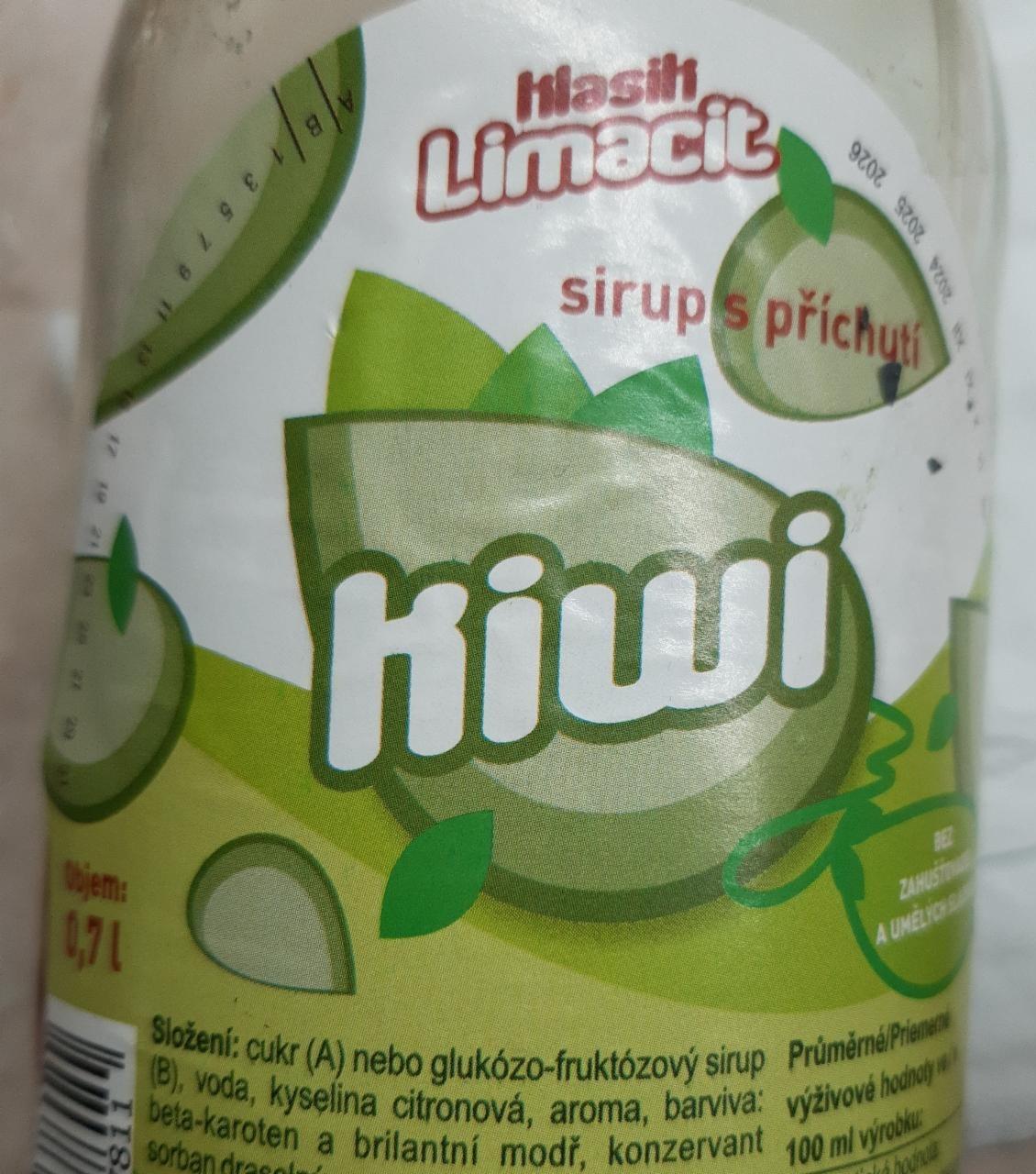 Fotografie - Sirup klasik s příchutí Kiwi Limacit