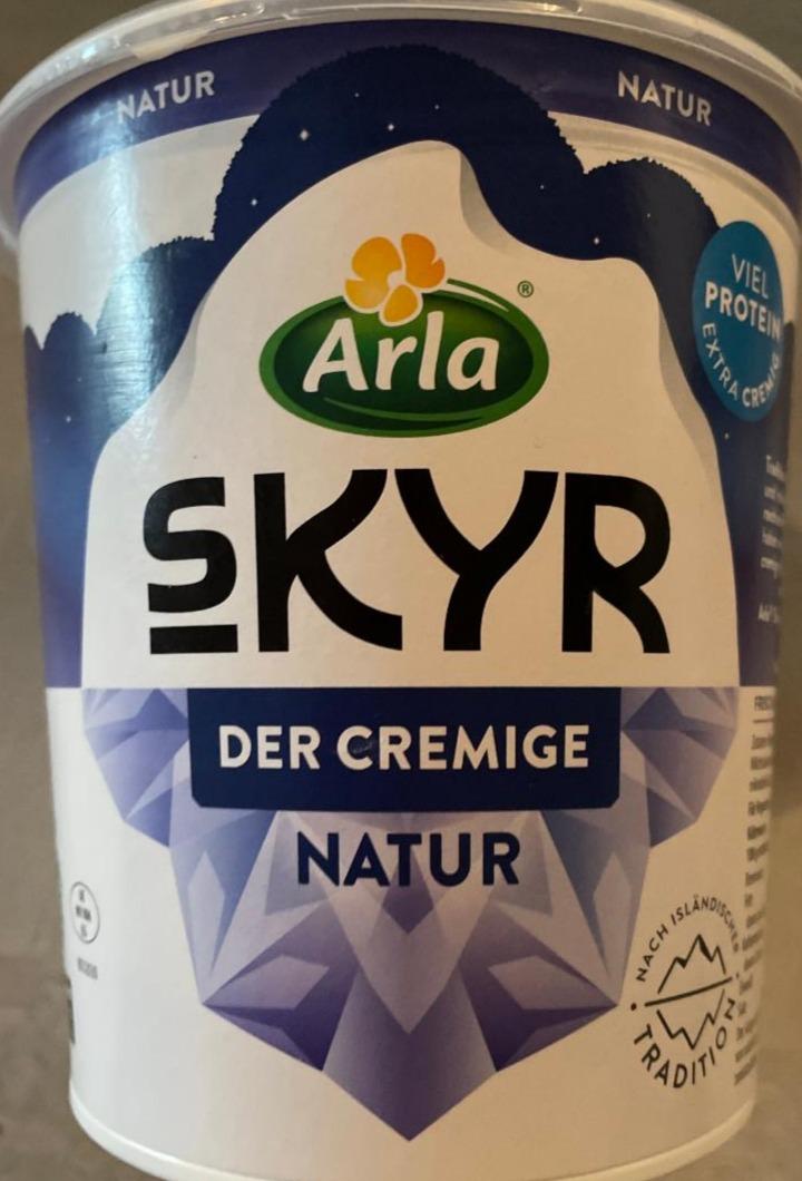 Fotografie - Skyr Der Cremige Natur Arla