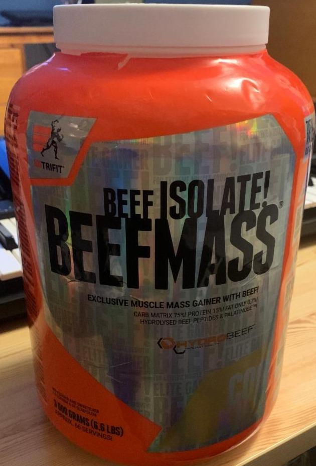 Fotografie - BeefMass Cookies cream Extrifit