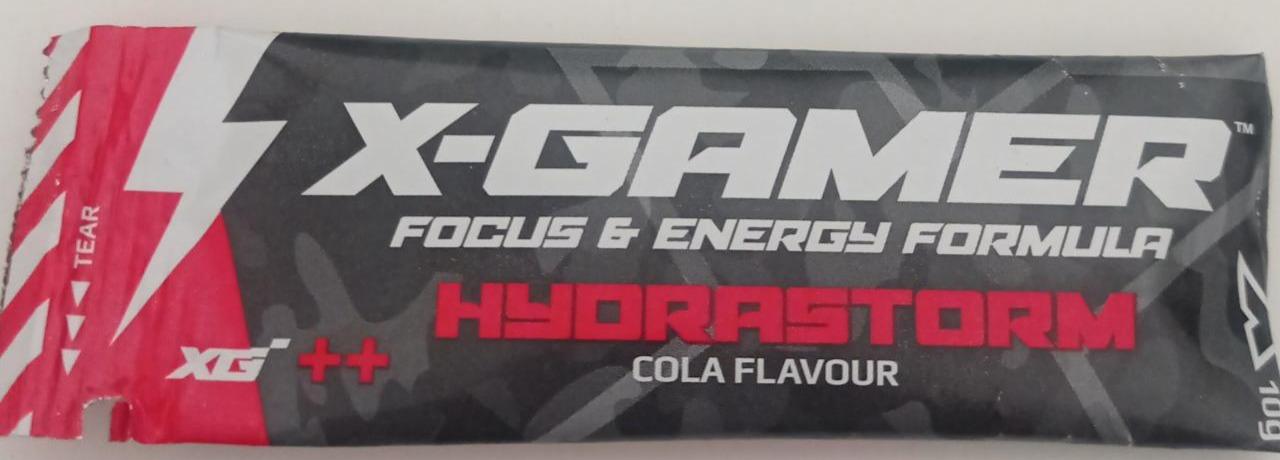 Fotografie - x-gamer hydrostorm cola