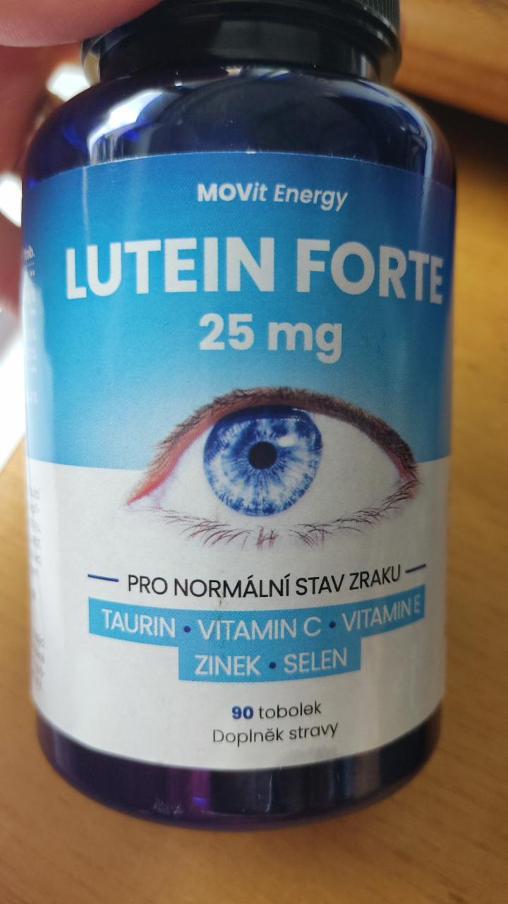 Fotografie - Lutein Forte 25mg MOVit Energy