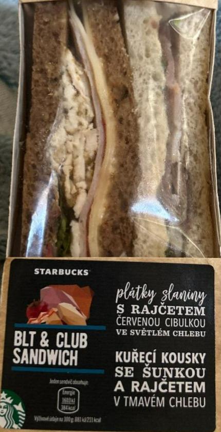 Fotografie - BLT & Club Sandwich Starbucks