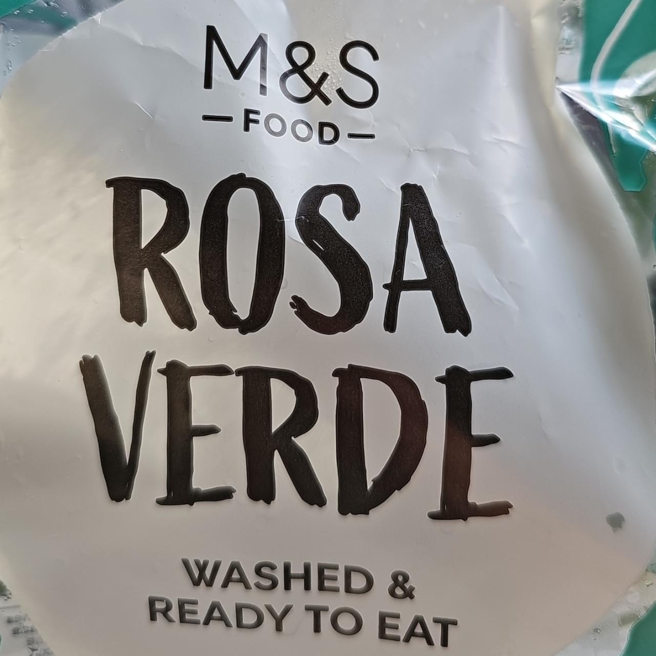 Fotografie - Rosa verde washed & ready to eat M&S Food