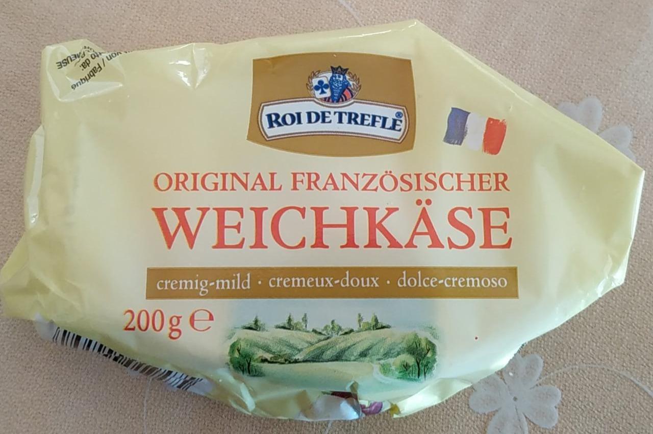 Fotografie - Original Französischer Weichkäse cremig-mild Roi De Trefle