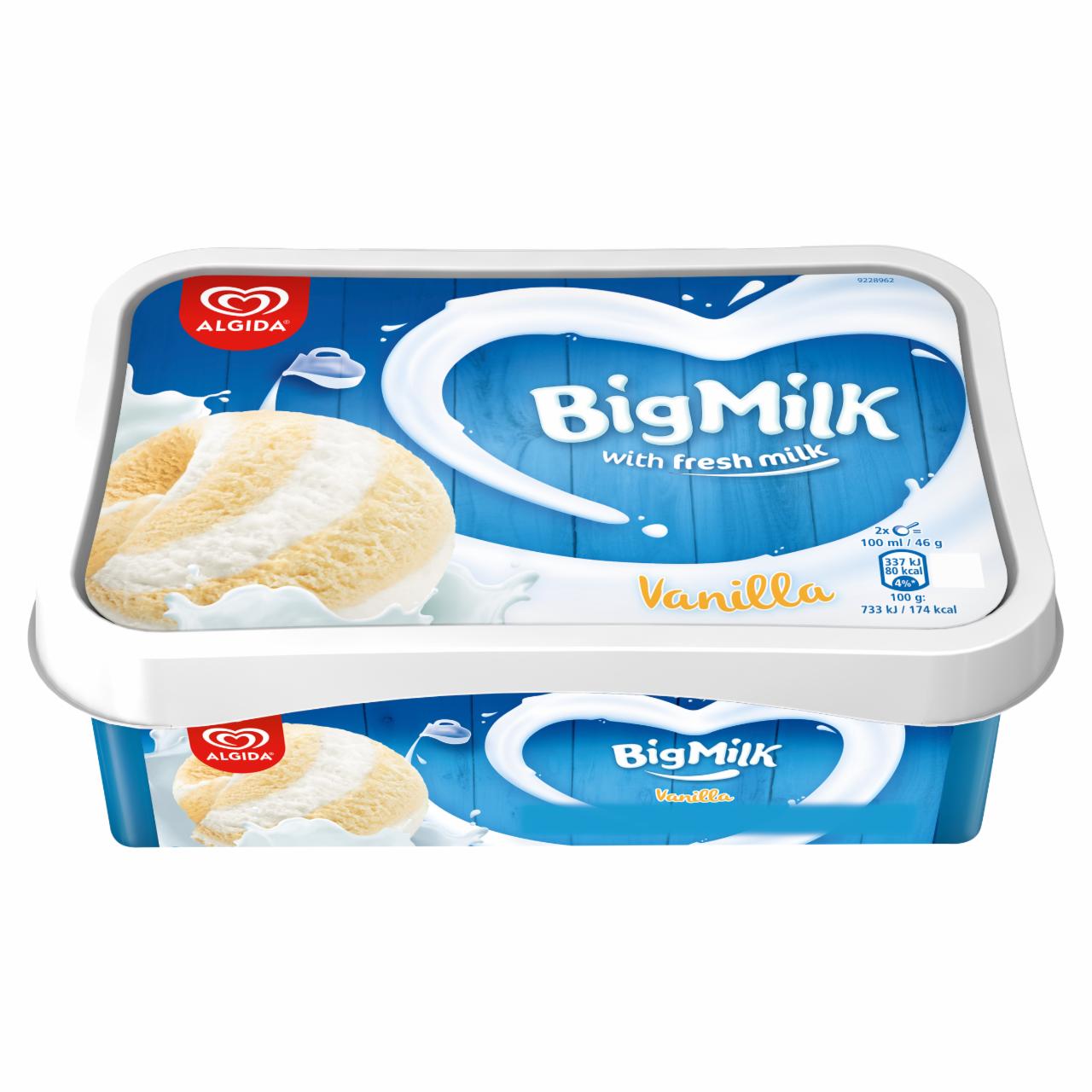 Fotografie - BigMilk vanilla Algida