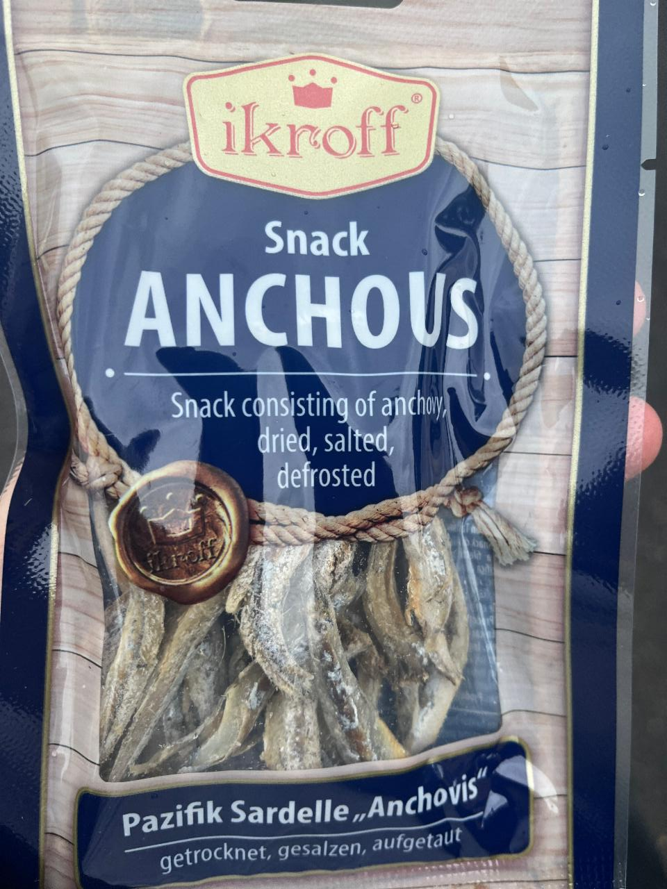 Fotografie - Snack Anchous Ikroff