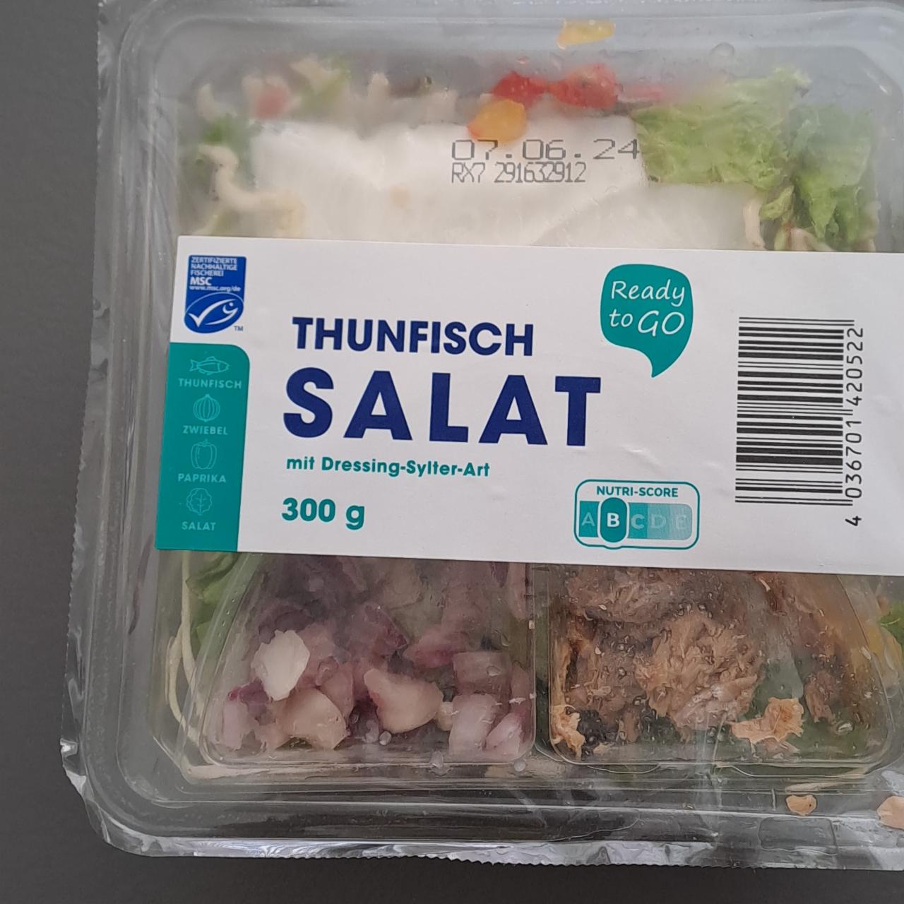 Fotografie - Thunfisch salat mit dressing-style-art Ready to Go