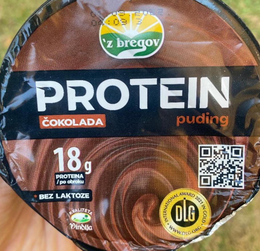 Fotografie - Protein puding čokoláda 'z bregov