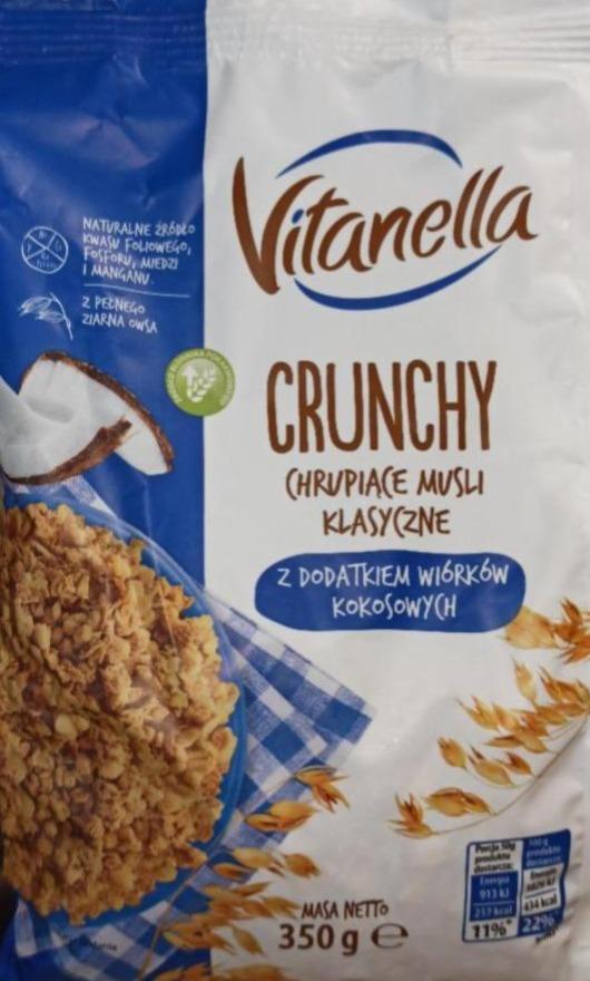 Fotografie - Crunchy Křupavé musli classic Vitanella