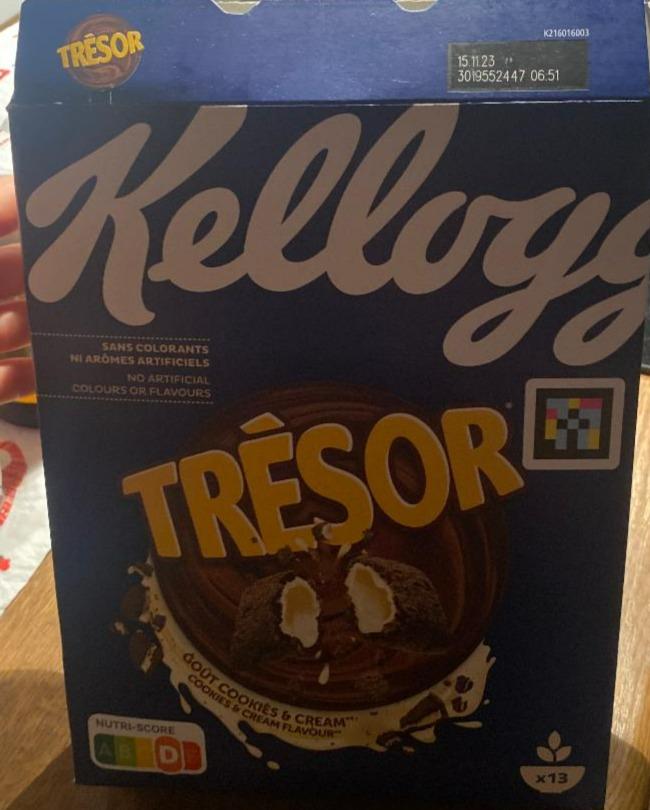 Fotografie - Trésor Cookies & Cream Kellogg's