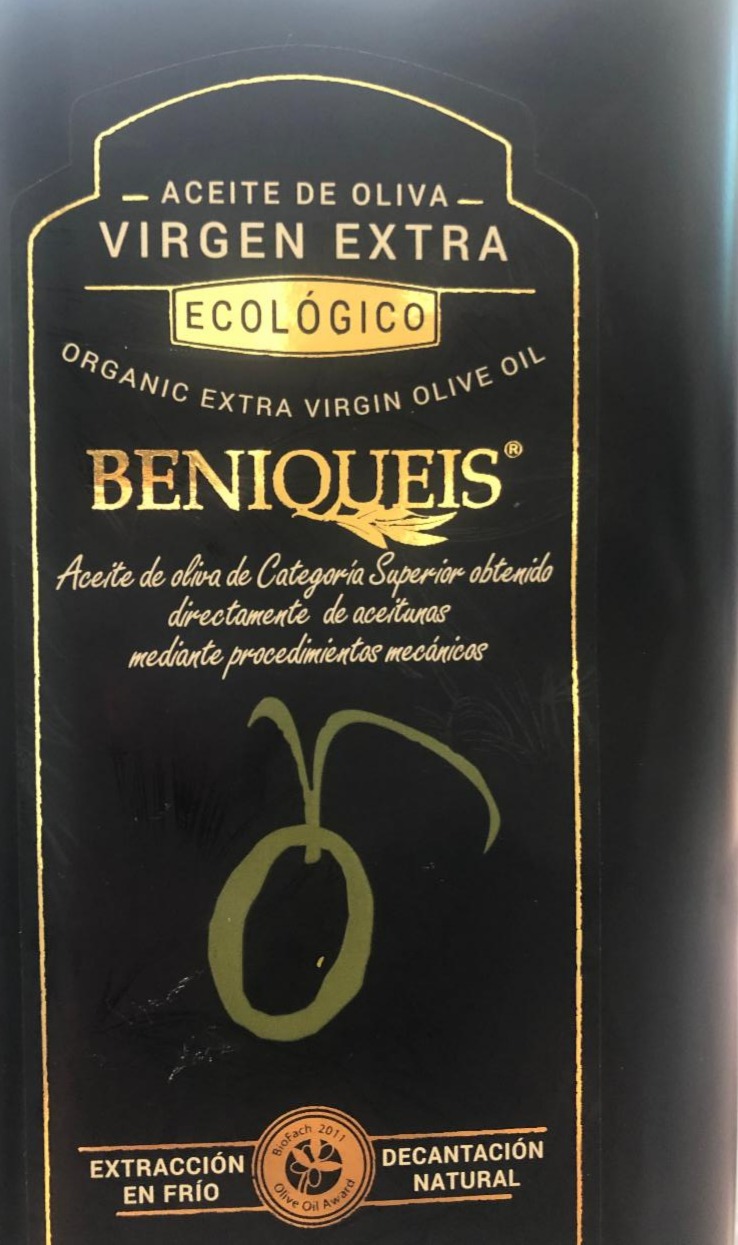 Fotografie - Olivovy Olej organic extra virgin Beniqueis