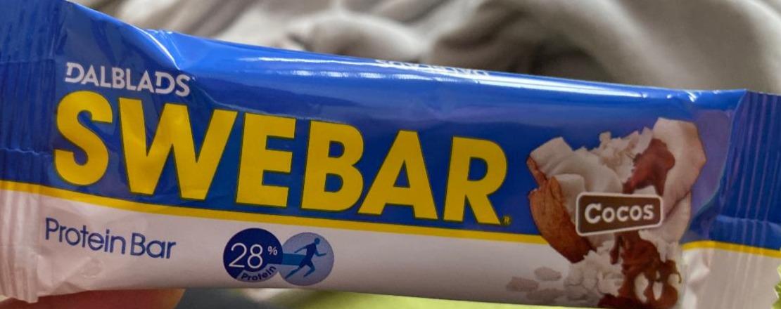 Fotografie - Swebar Protein bar Cocos Dalblads