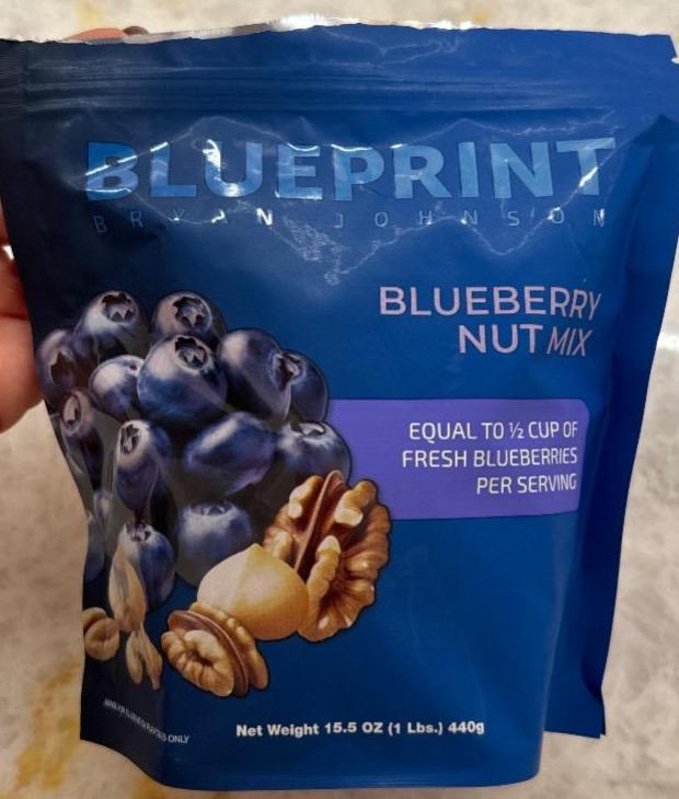 Fotografie - Blueberry nut mix Blueprint