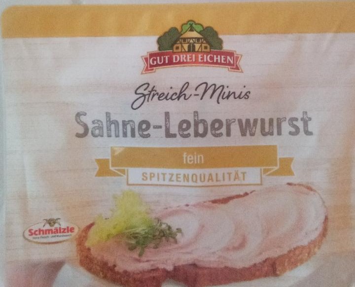 Fotografie - Sahne-Leberwurst