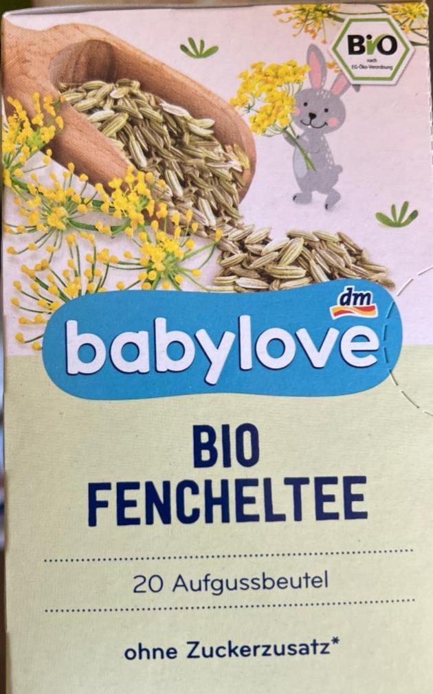 Fotografie - Babylove bio fenyklový čaj