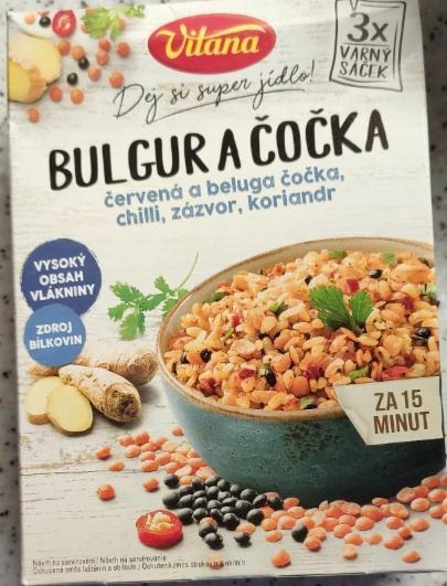 Fotografie - bulgur a čočka Vitana