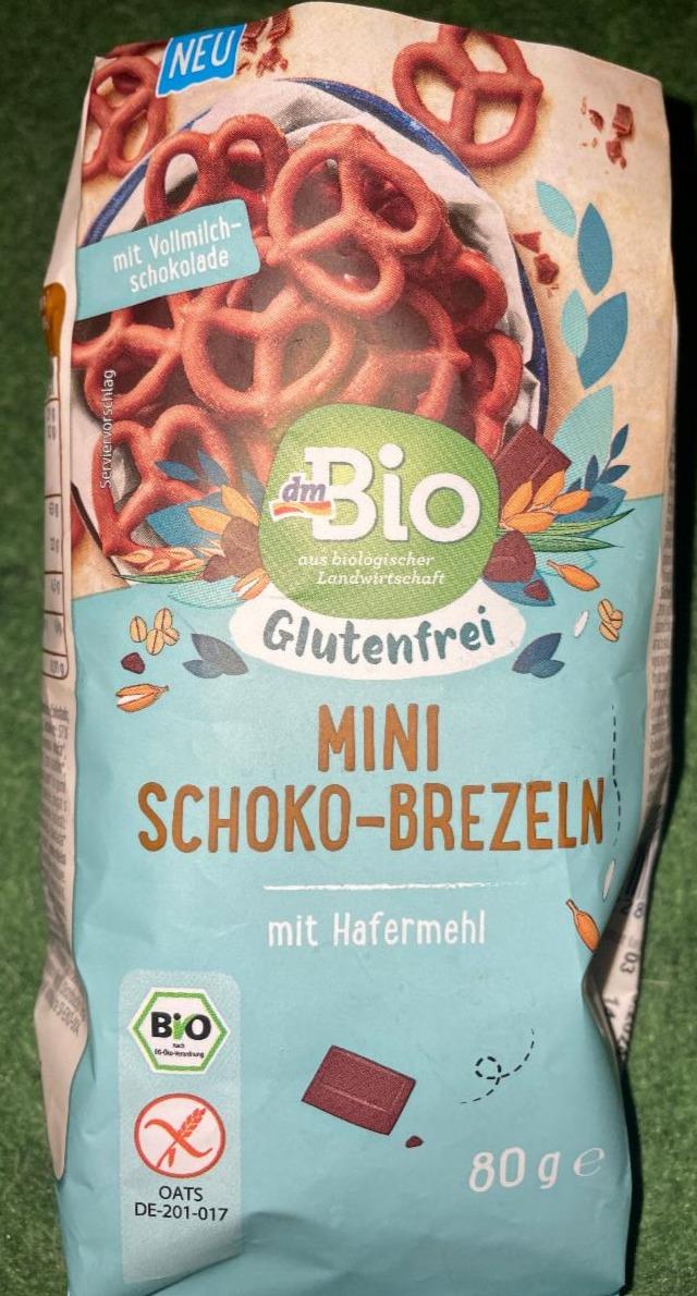 Fotografie - Mini Schoko-Brezeln mit Hafermehl Glutenfrei dmBio