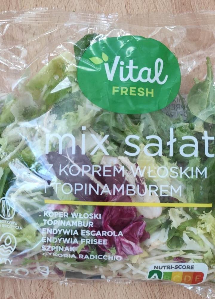 Fotografie - Mix sałat z koprem włoskim i topinamburem Vital fresh