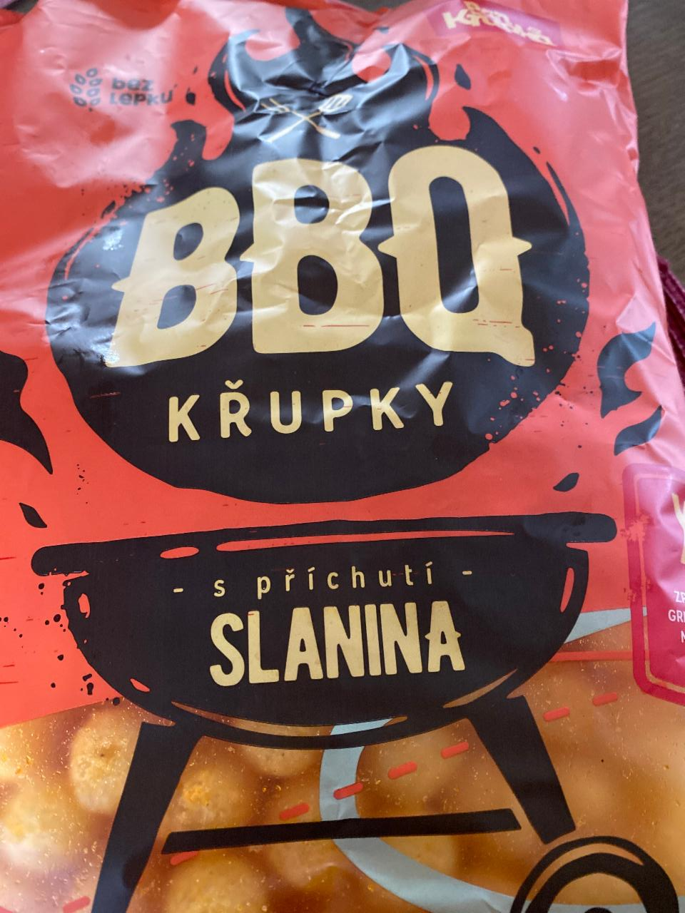 Fotografie - Křupky BBQ s příchutí slanina Pan Křupka