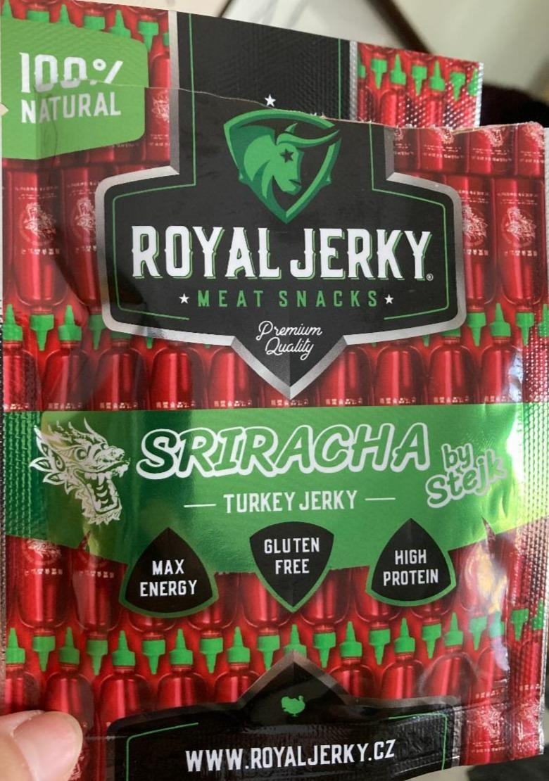 Fotografie - Sriracha turkey jerky Royal Jerky