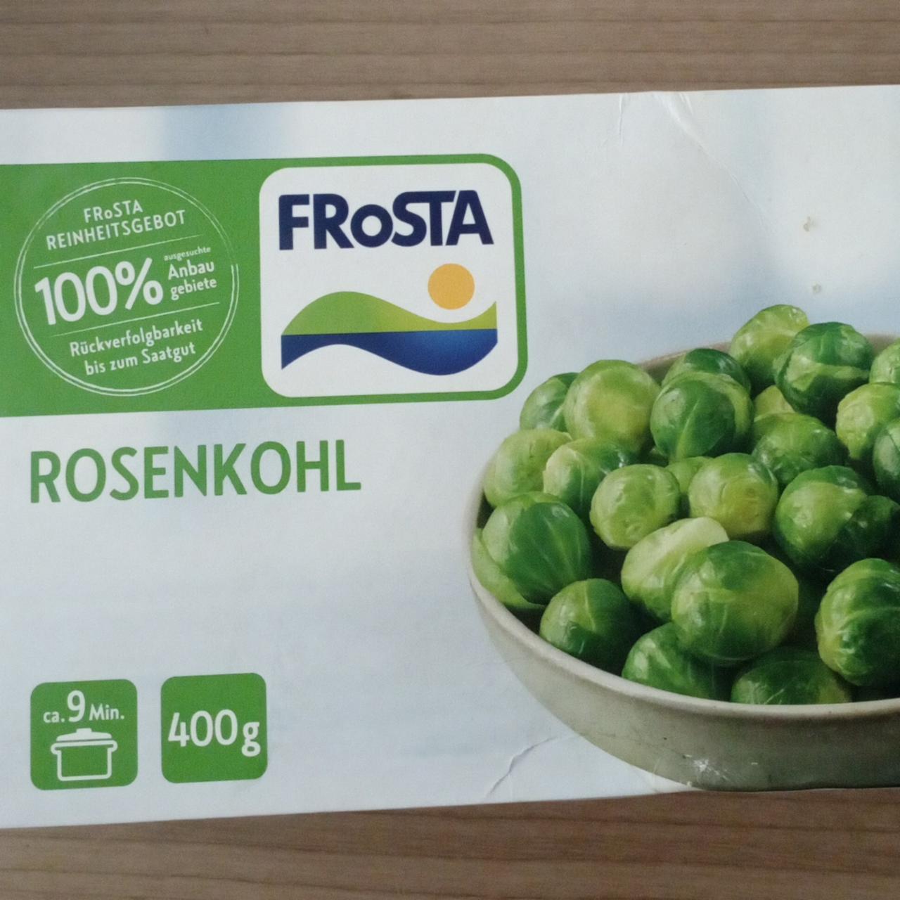 Fotografie - Rosenkohl FRoSTA