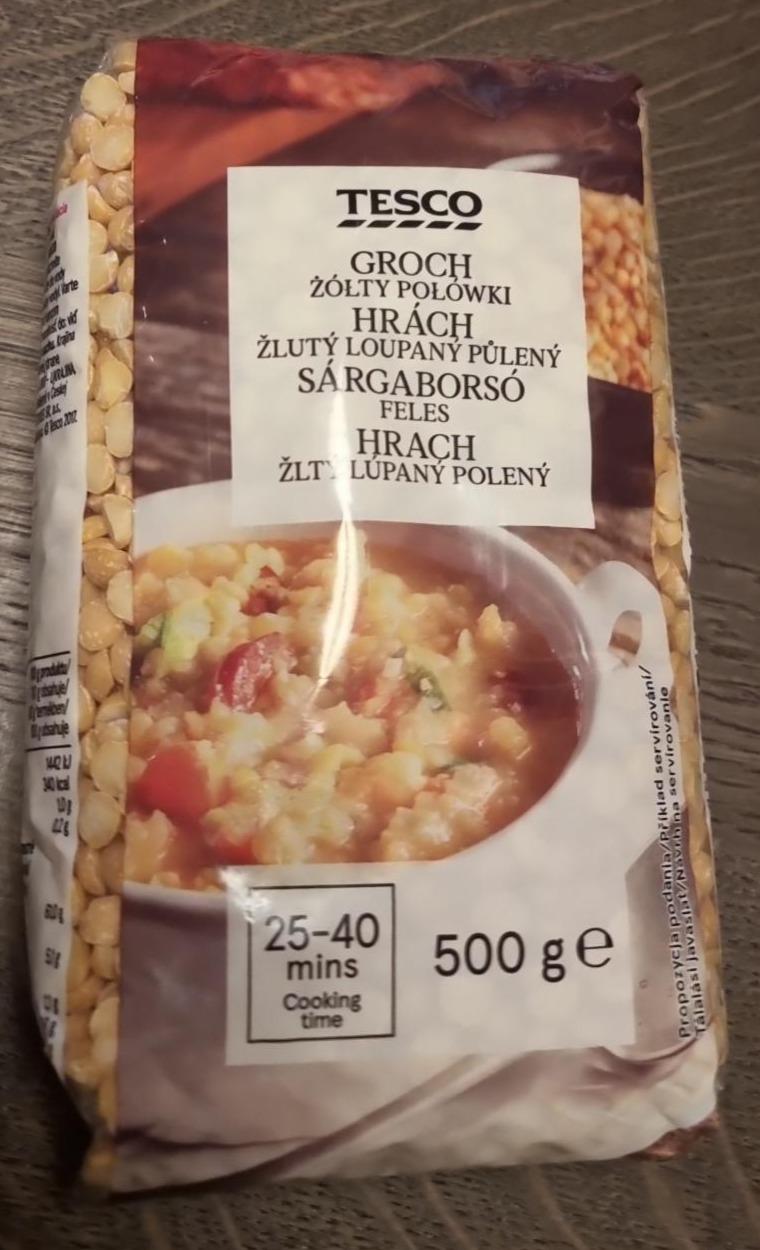 Fotografie - Hrách žlutý loupaný půlený Tesco