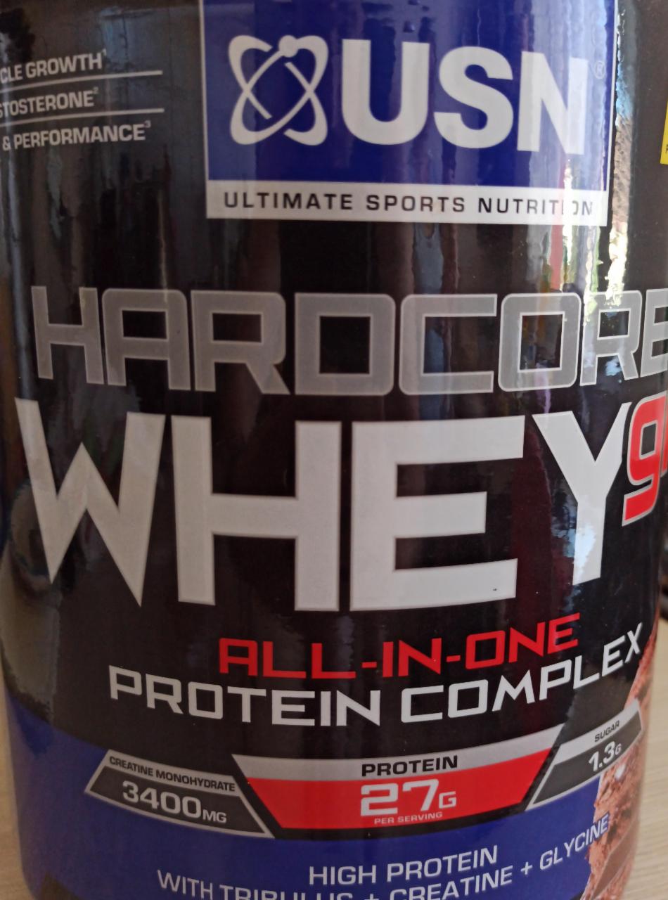 Fotografie - Hardcore Whey Protein Complex Vanilla USN