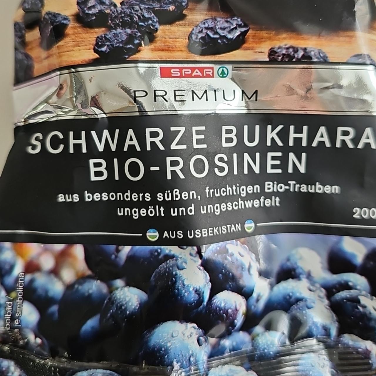 Fotografie - Schwarze bukhara bio-rosinen Spar Premium