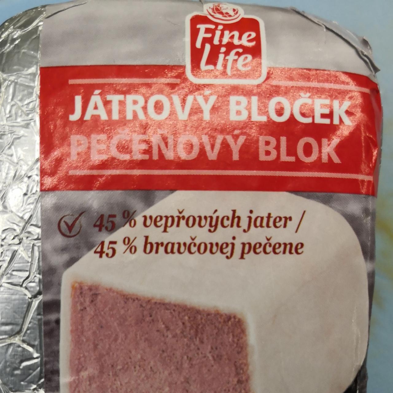 Fotografie - játrový bloček Fine Life