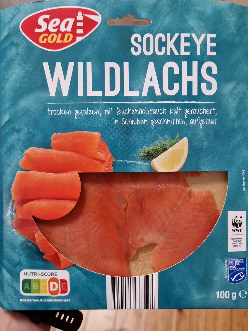 Fotografie - Sockeye wildlachs Sea Gold