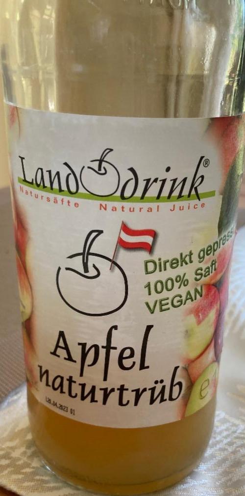 Fotografie - Apfelsaft naturtrüb Landdrink