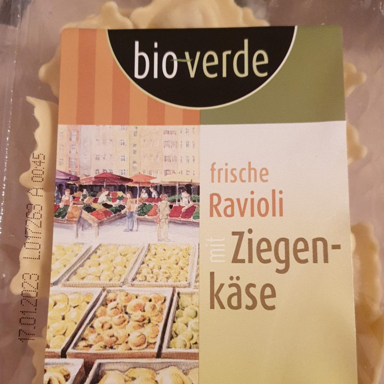 Fotografie - Frische Ravioli mit Ziegen-käse Bio Verde