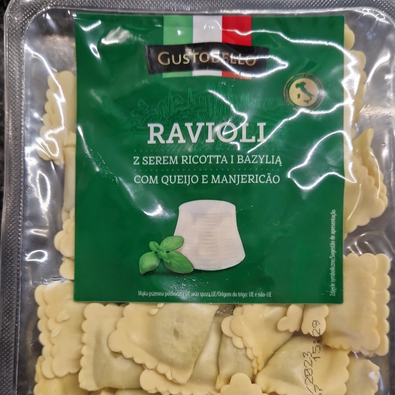 Fotografie - Ravioli z serem ricotta i bazylią GustoBello